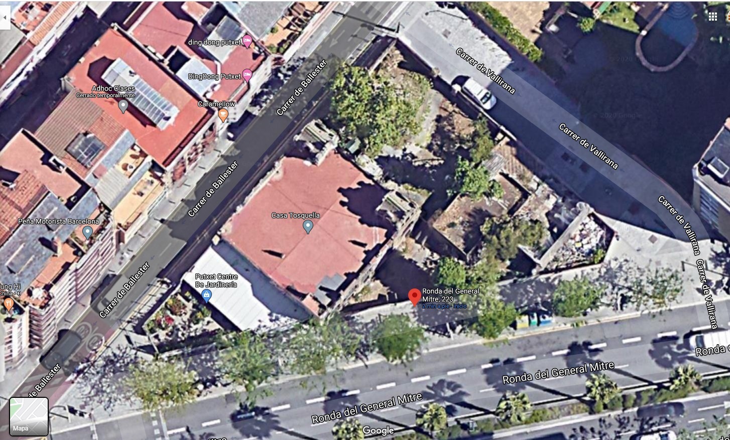 Imatge pels mitjans: Salvar Casa Tosquella