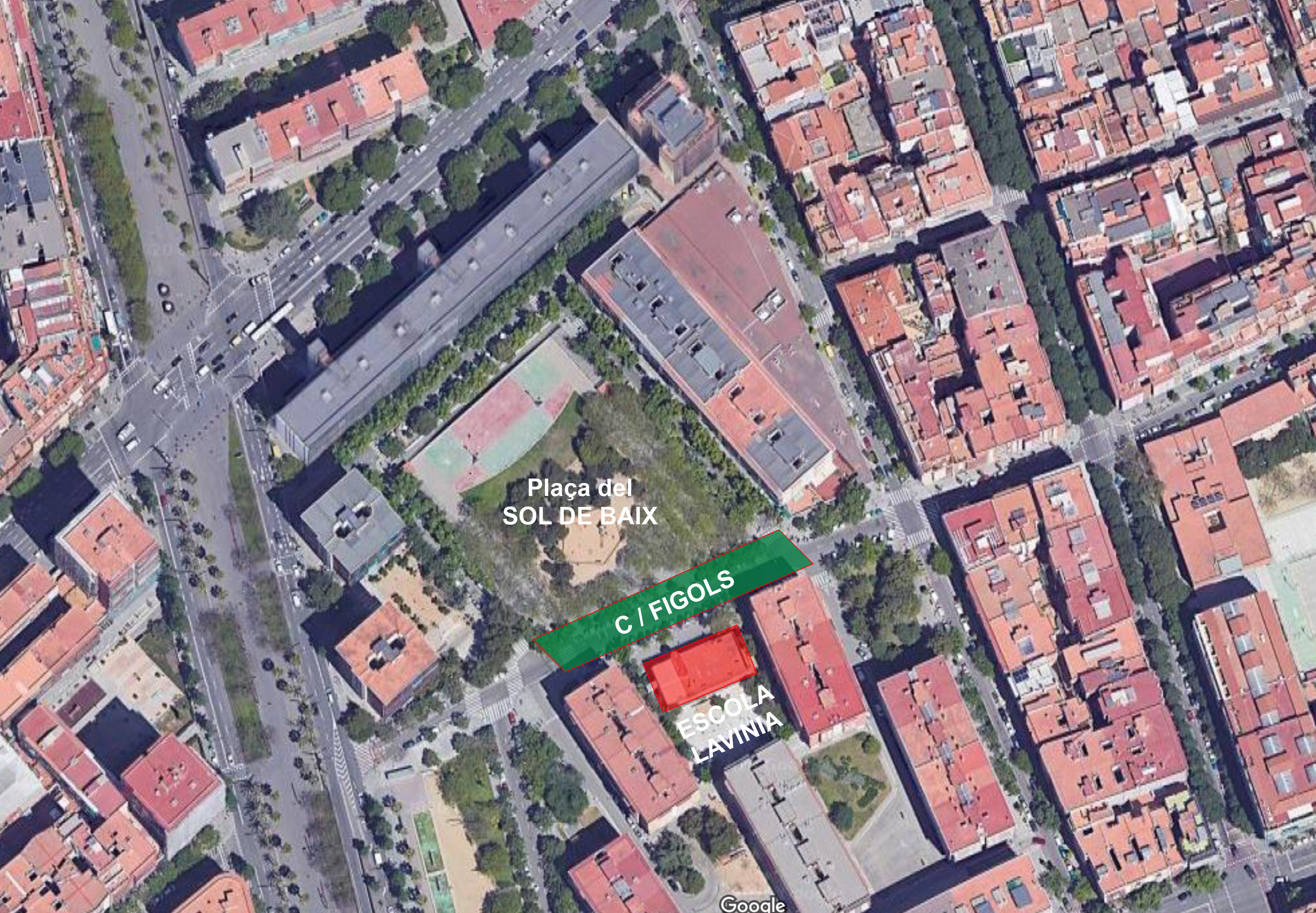 Imatge pels mitjans: Peatonalització Carrer Fígols 