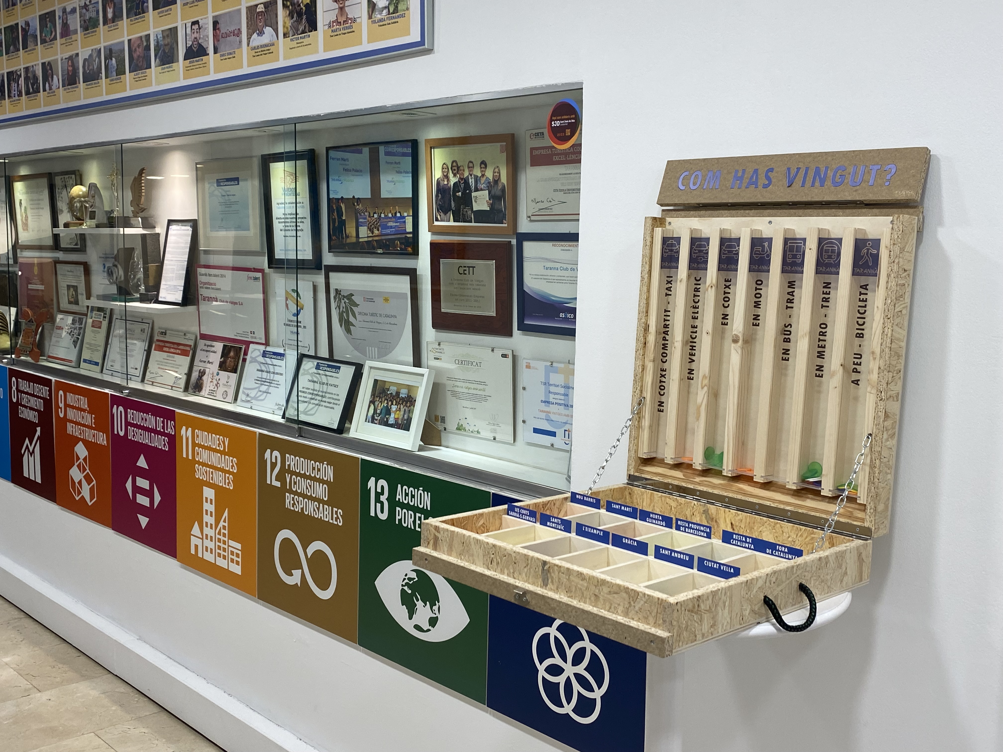 Imatge pels mitjans: Càlcul emissions Cinemes de Consciència + agència + oficina