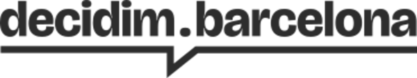 Logo oficial de decidim.barcelona