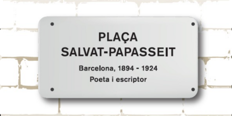Restuim la Plaça de Salvat-Papasseit