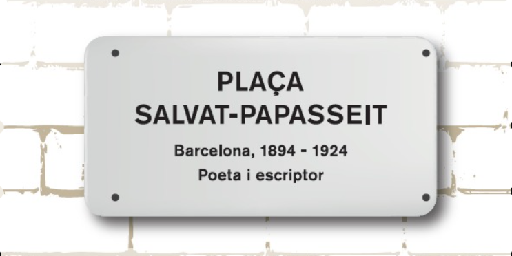 Imatge pels mitjans: Restituïm el nom a la Plaça de Salvat-Papasseit